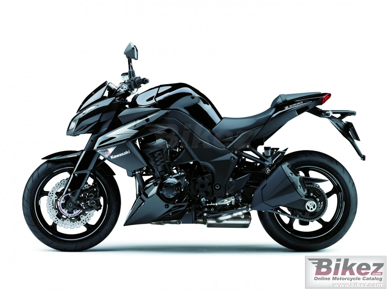 Big Kawasaki z1000 picture and wallpaper from Bikez.com